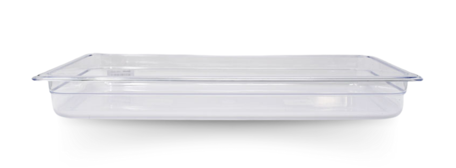 Omcan GN 1/1 Full-size Polycarbonate Clear Food Pan, Deep