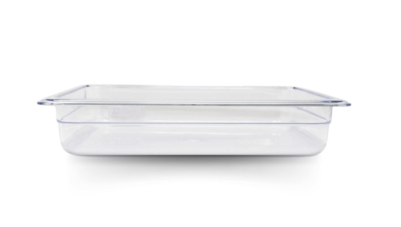 Omcan GN 1/2 Half-size Polycarbonate Clear Food Pan, Deep