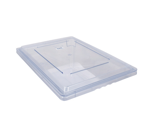 Omcan Polycarbonate Clear Rectangular Lid for Food Storage Container