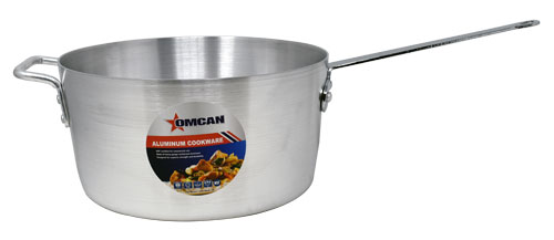 Omcan Aluminum Sauce Pan 3 mm Thick, NSF ( with Complimentary Lid – Limited Time Offer)