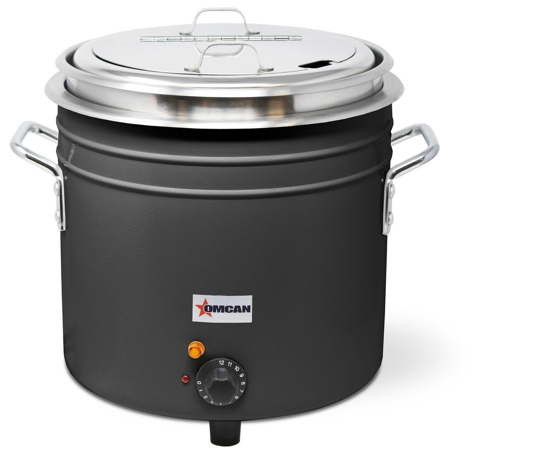 Omcan 11 qt Retro Soup Warmer/Rethermalizer