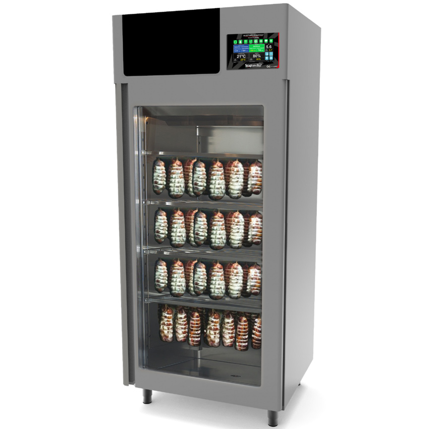 StagionelloEvo® Curing Cabinet with ClimaTouch® and Fumotic®