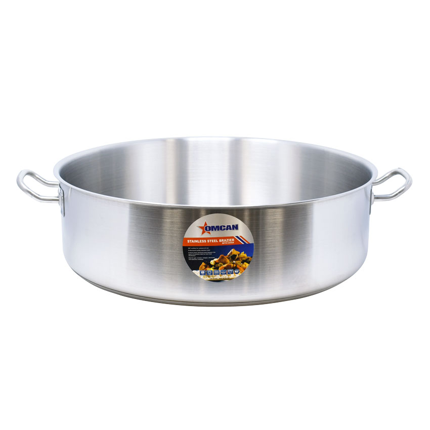 Omcan Stainless Steel Brazier with Lid Omcan Stainless Steel Brazier with Lid - 3