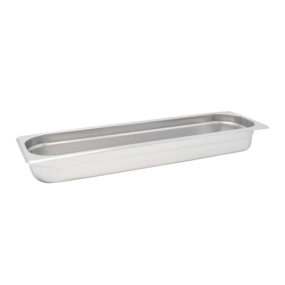 Omcan GN 1/2 Half-Size Long Anti-Jam Stainless Steel Steam Table Pan – Deep