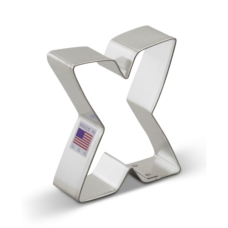 Ann Clark Cookie Cutters - Letter X - 1598A