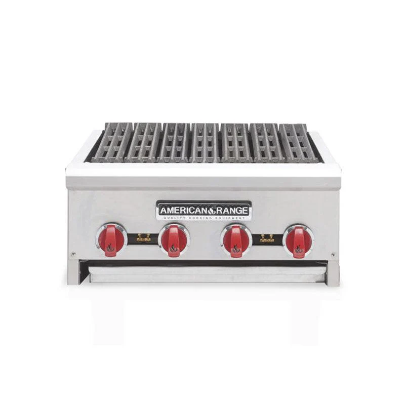 American Range AERB-24 24" Radiant Gas Charbroiler - 60,000 BTU