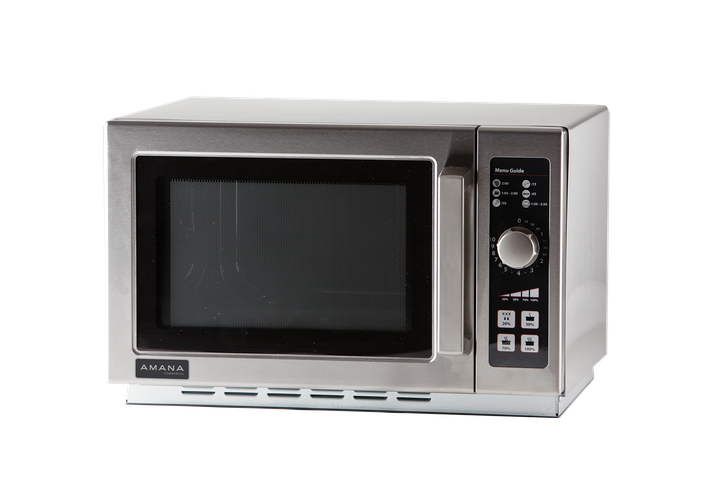 Amana - RCS Commercial Microwave 1000W w/ Dial Controls - RCS10DSE