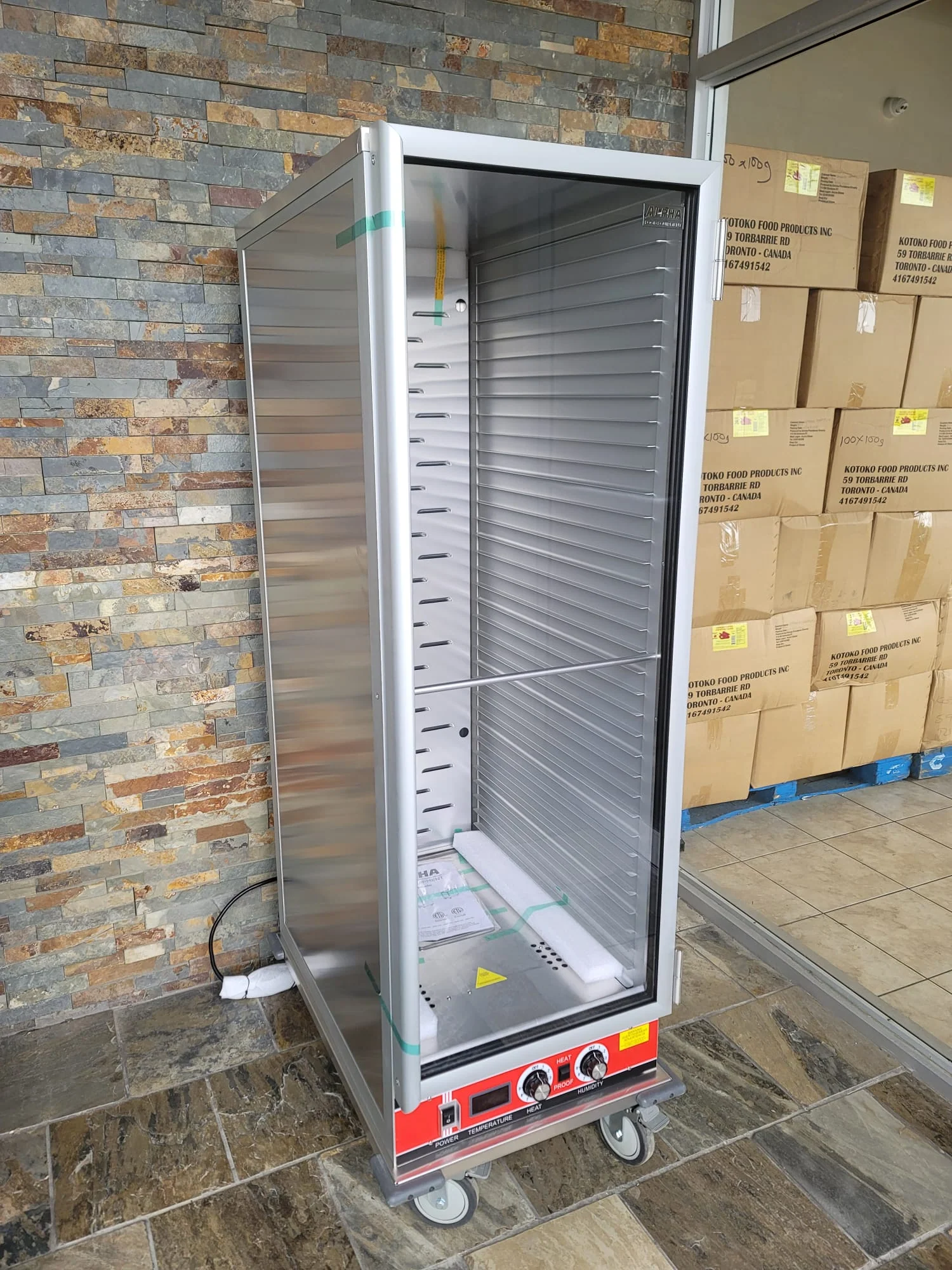 Alpha ANHP-36C Non-Insulated Proofer/Heated Holding Cabinet - 36 Full Size Sheet Pan Capacity