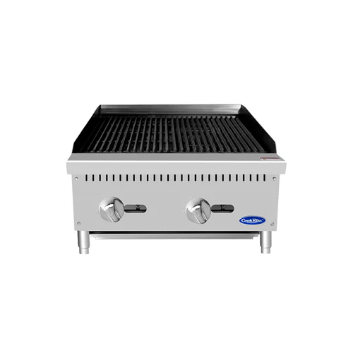 Atosa ATCB-24 24β³ Natural Gas/Propane Lava Rock Charbroiler