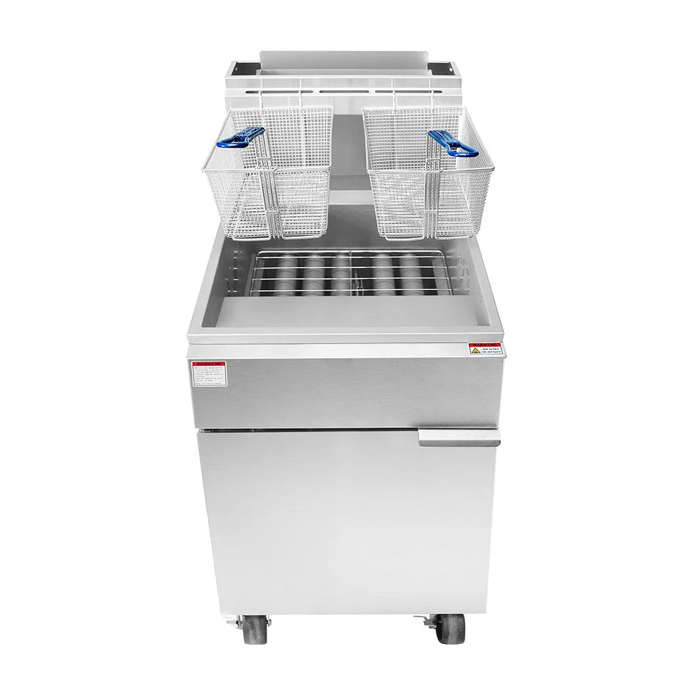 Atosa ATFS-75ES 75 Lbs. Gas robust Commercial Deep Fryer
