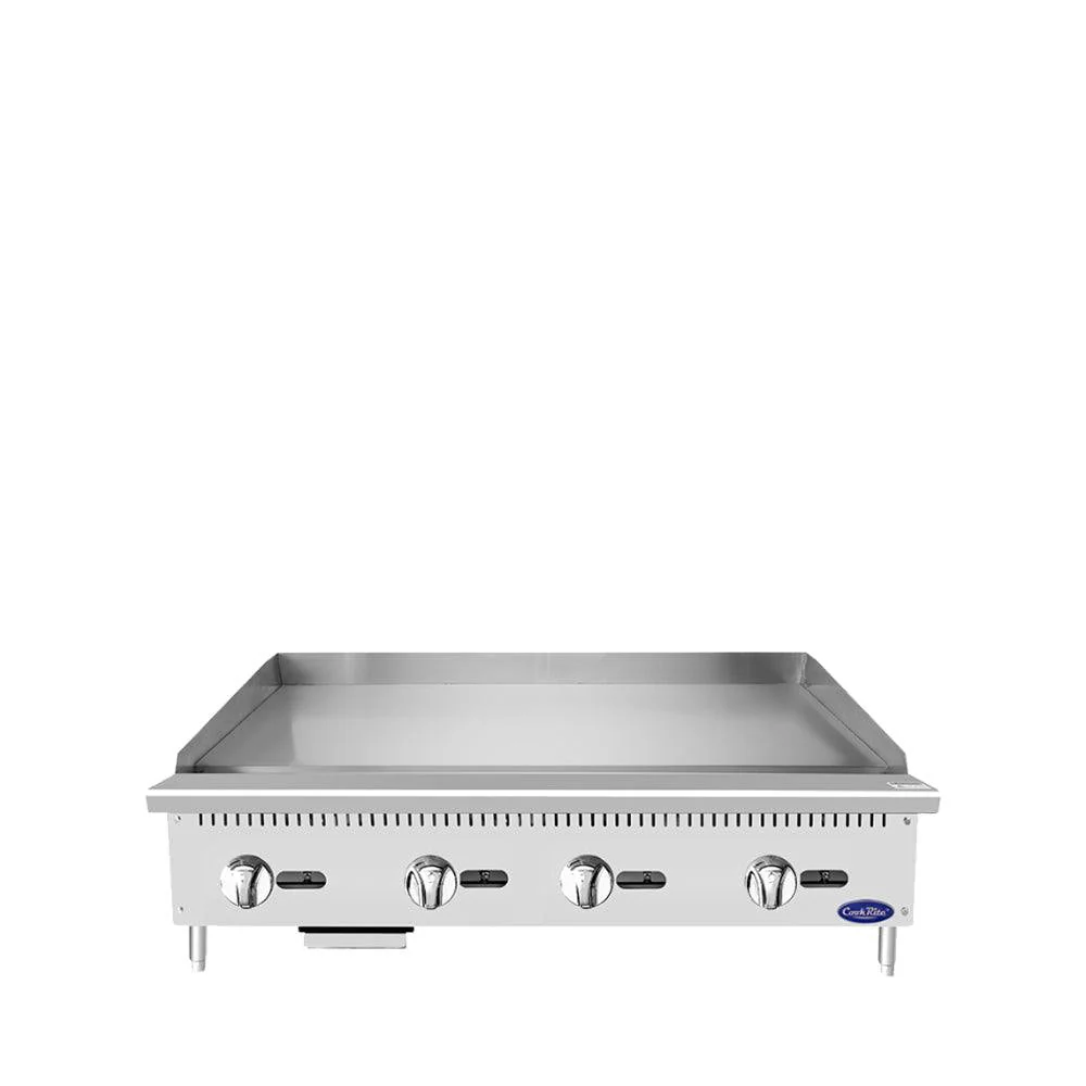Atosa ATMG-48 48" robust Gas Griddle With Manual Control - 120,000 BTU