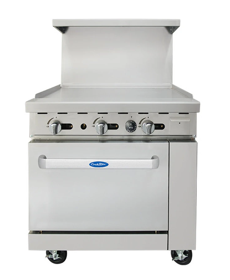 Atosa - 36" Liquid Propane Range w/ Griddle - AGR-36G-LP