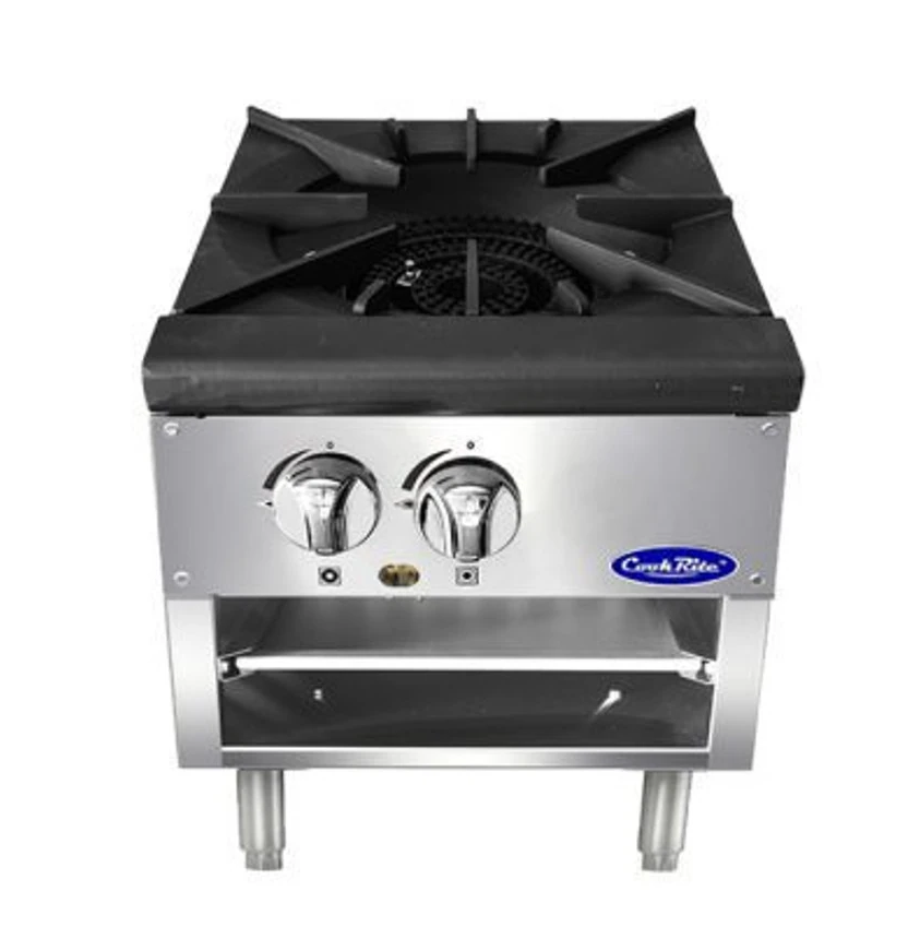 Atosa - Low Height Natural Gas Single Stock Pot Range - ATSP-18-1L
