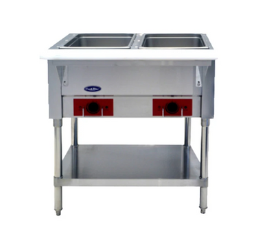 Atosa - 30" 2 Open Well Electric Steam Table (120 Volt) - CSTEA-2C Atosa - 30" 2 Open Well Electric Steam Table (120 Volt) - CSTEA-2C - Image 2