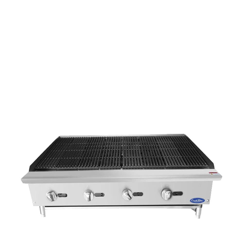 Atosa ATRC-48 48" industrial-grade Countertop Radiant Gas Broiler - 140,000 BTU