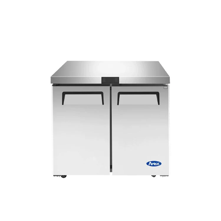 Atosa MGF36RGR 36" 2 Door Undercounter Refrigerator - 8.7 Cu. Ft.