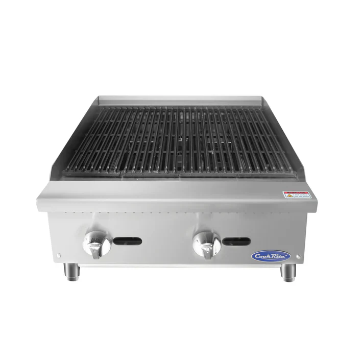 Atosa ATRC-24 24" robust Natural Gas/Propane Countertop Radiant Charbroiler