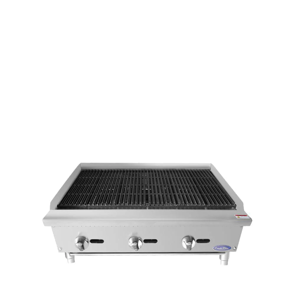 Atosa ATRC-36 36" robust Countertop Radiant Gas Broiler - 105,000 BTU