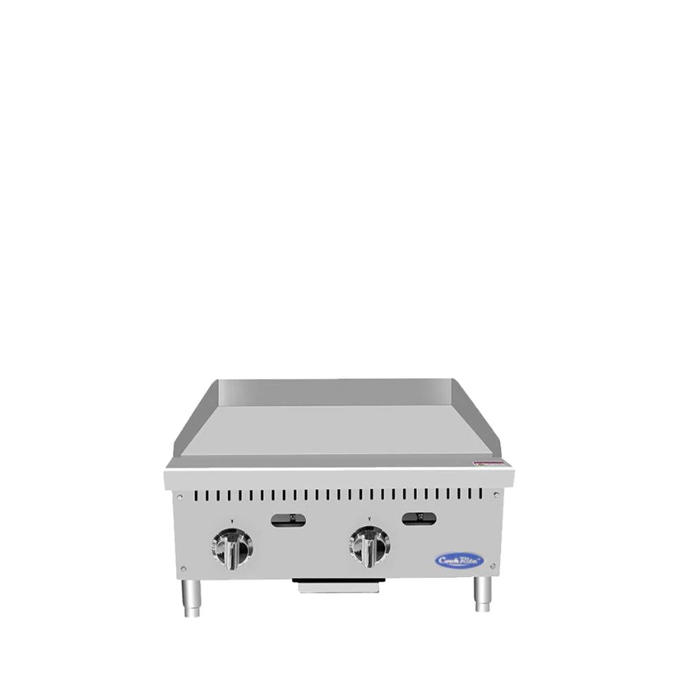 Atosa ATTG-24 24" robust Gas Griddle With Thermostatic Control - 50,000 BTU