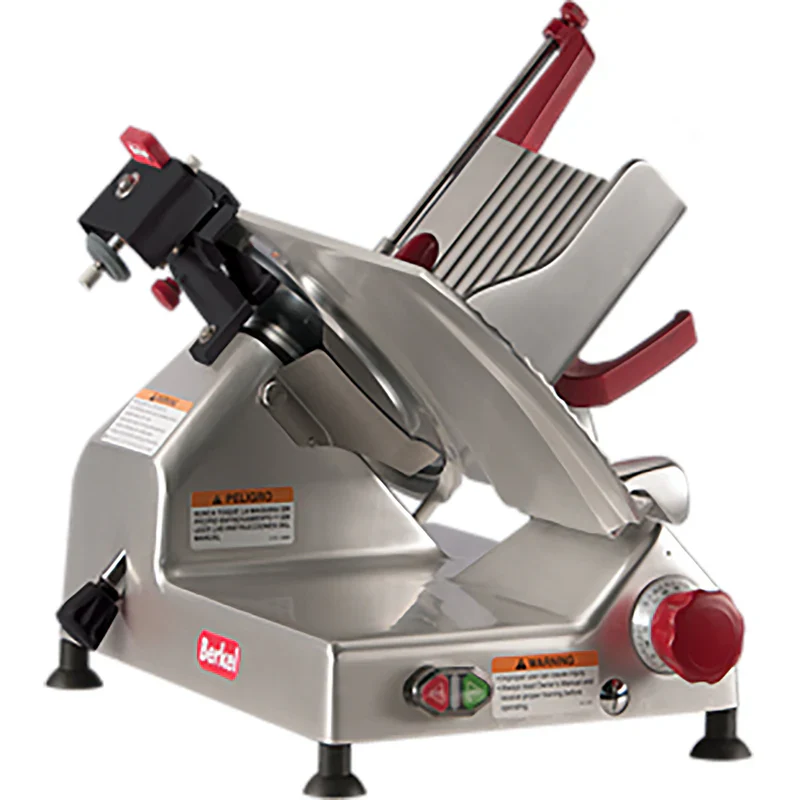 Berkel B12E 12” Blade Manual Aluminum Meat Slicer - 1/3 HP, Belt Drive