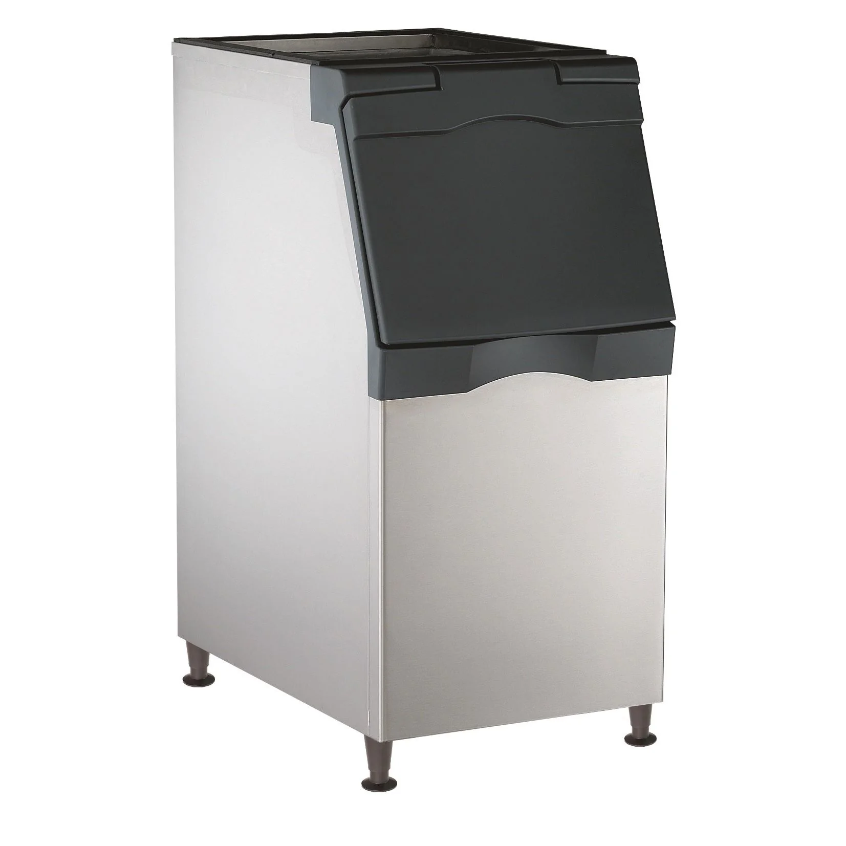Scotsman B322S 22" Modular Ice Storage Bin with Metallic Exterior - 370 Lbs. Capacity