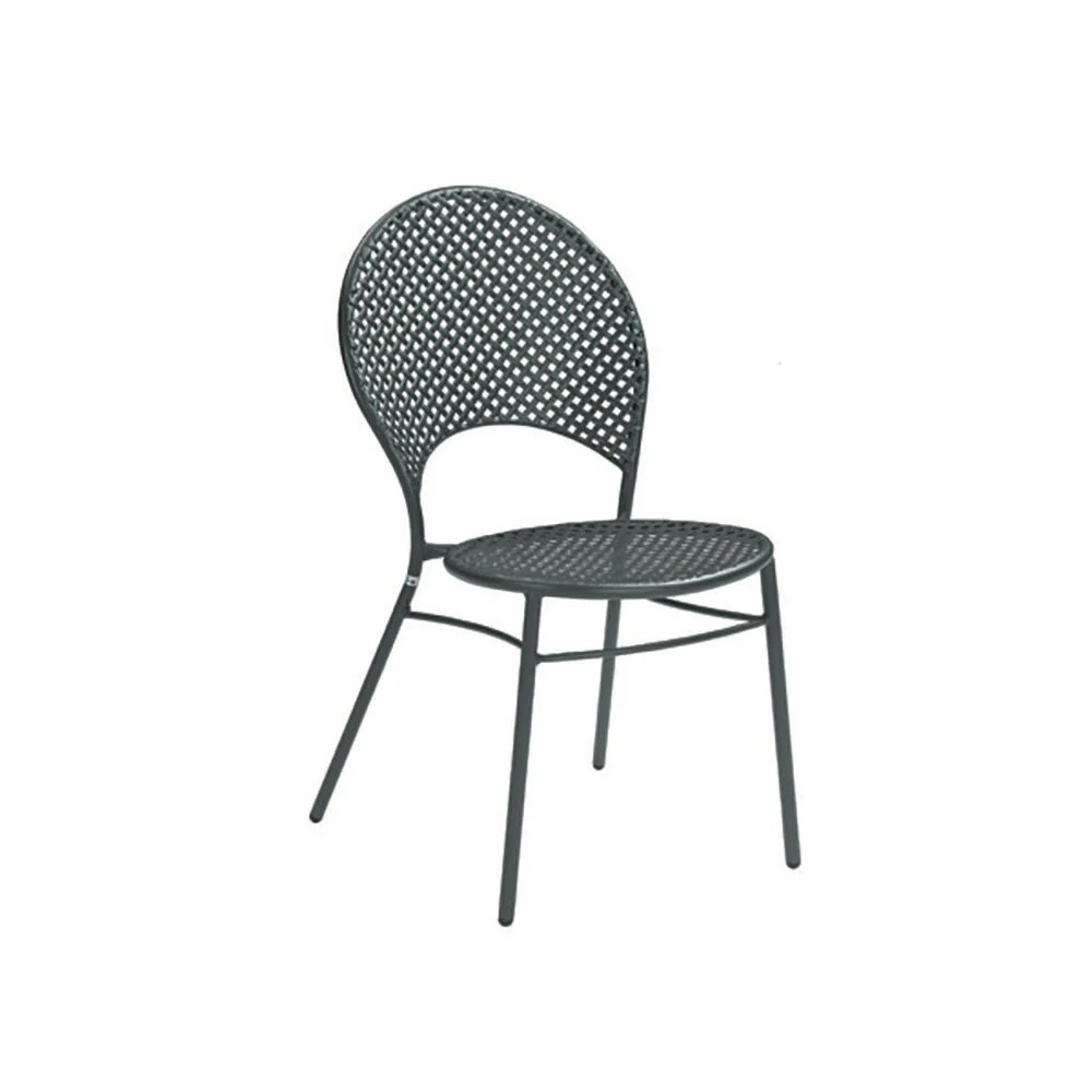 emu Sole 3402HD industrial-grade Antique Iron Outdoor Side Chair
