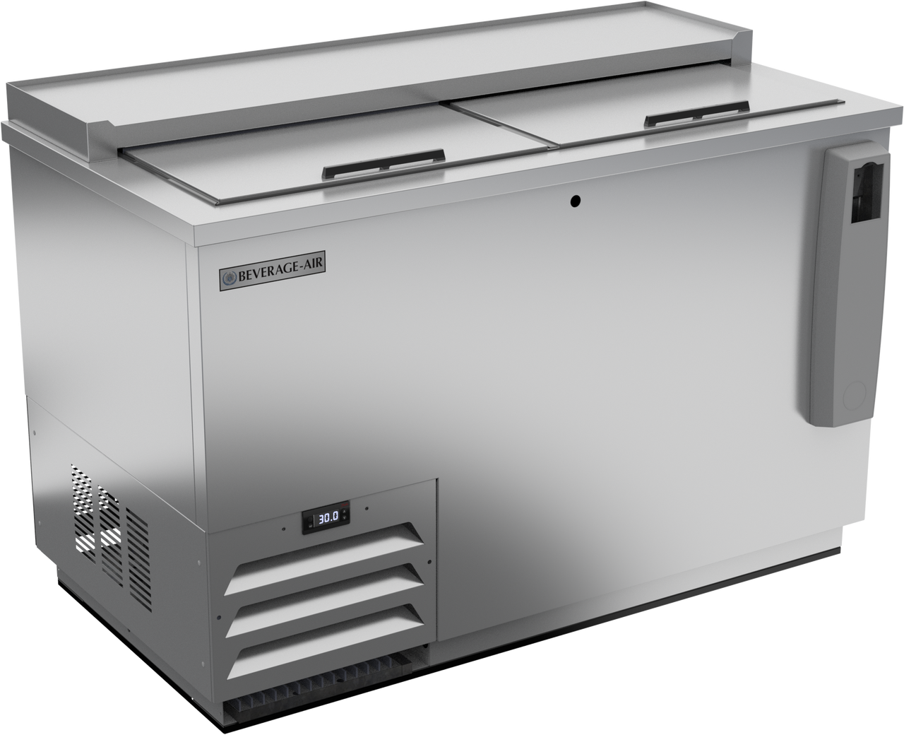 Beverage-Air - 50" Stainless Steel Frosty Brew Bottle Cooler w/ 2 Lids - DW49HC-S-29