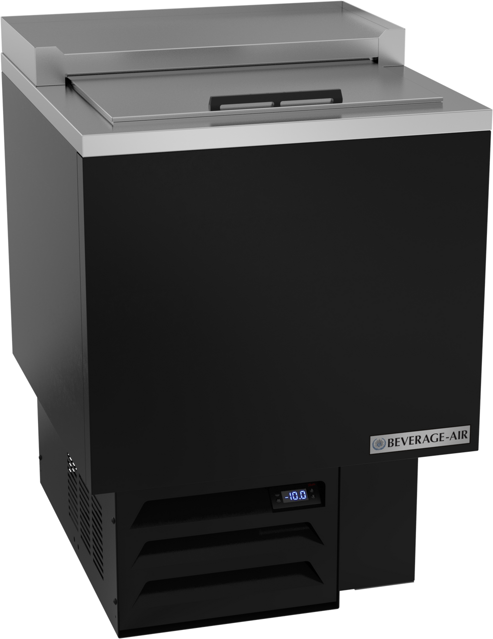 Beverage-Air - 24" Black Top Loading Glass & Plate Chiller - GF24HC-B