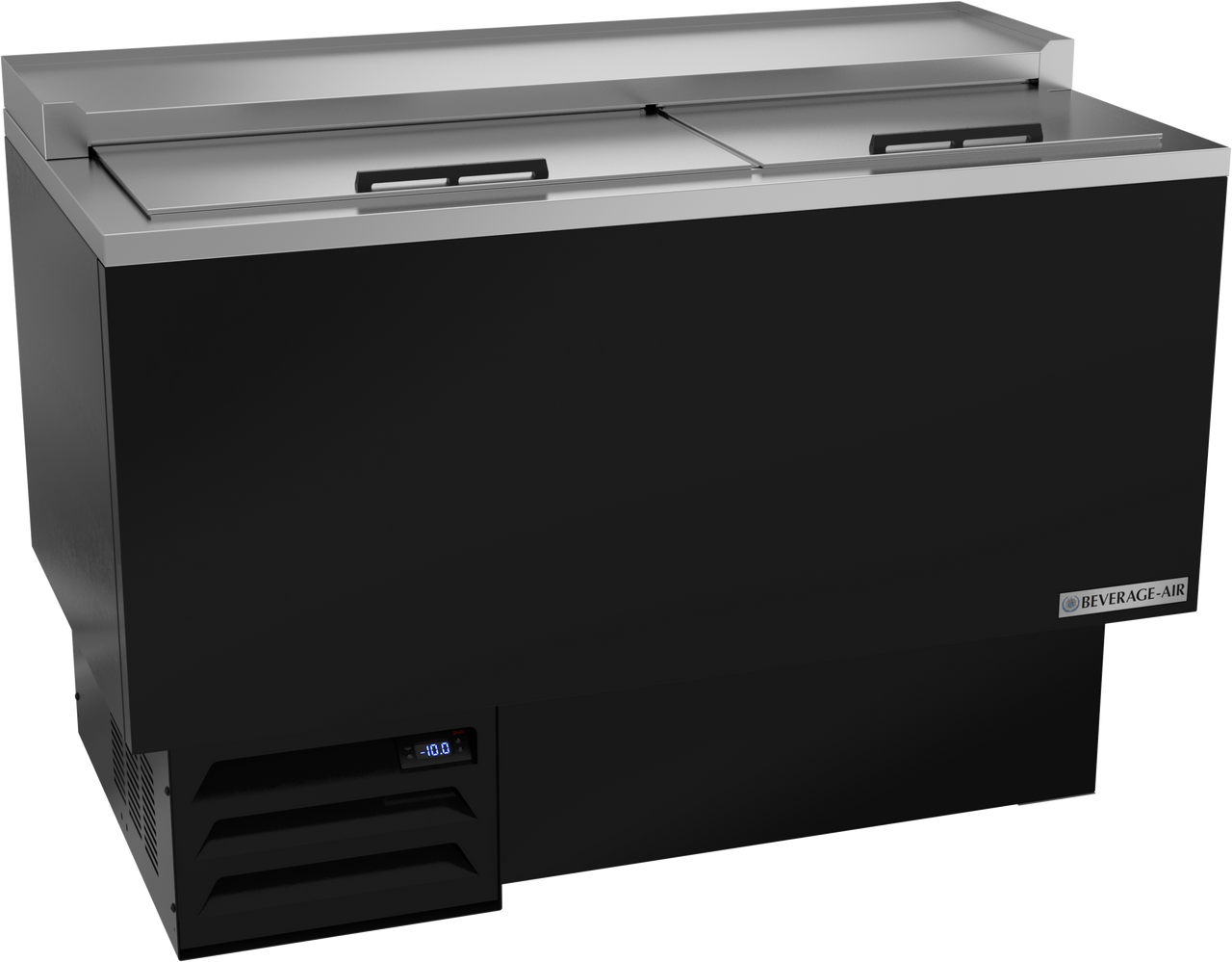 Beverage-Air - 48" Black Top Loading Glass & Plate Chiller - GF48HC-B