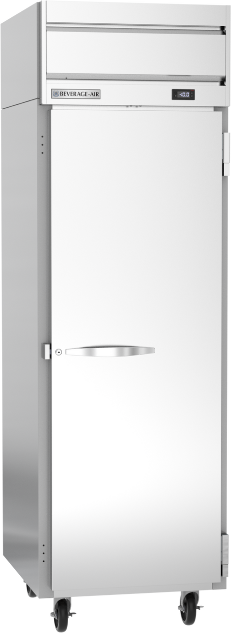 Beverage-Air - 26" Horizon Stainless Steel Reach-In Freezer w/ 1 Solid Swing Door - HFS1HC-1S