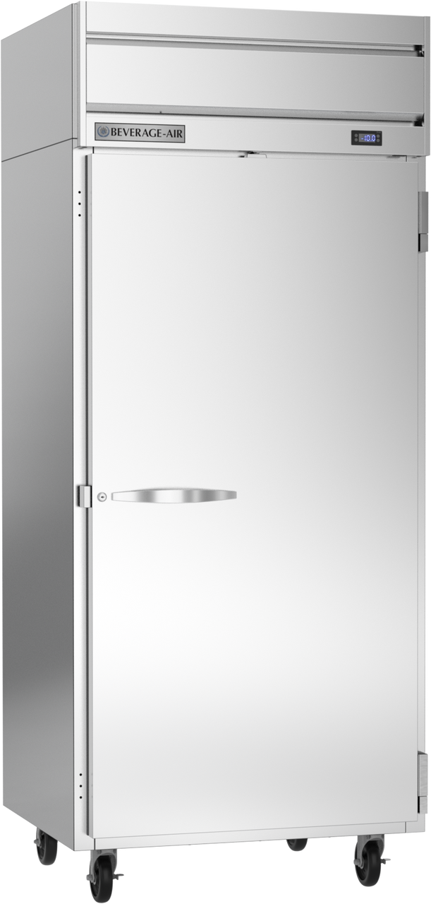Beverage-Air - 35" Horizon Stainless Steel Reach-In Freezer w/ 1 Solid Swing Door - HFS1WHC-1S