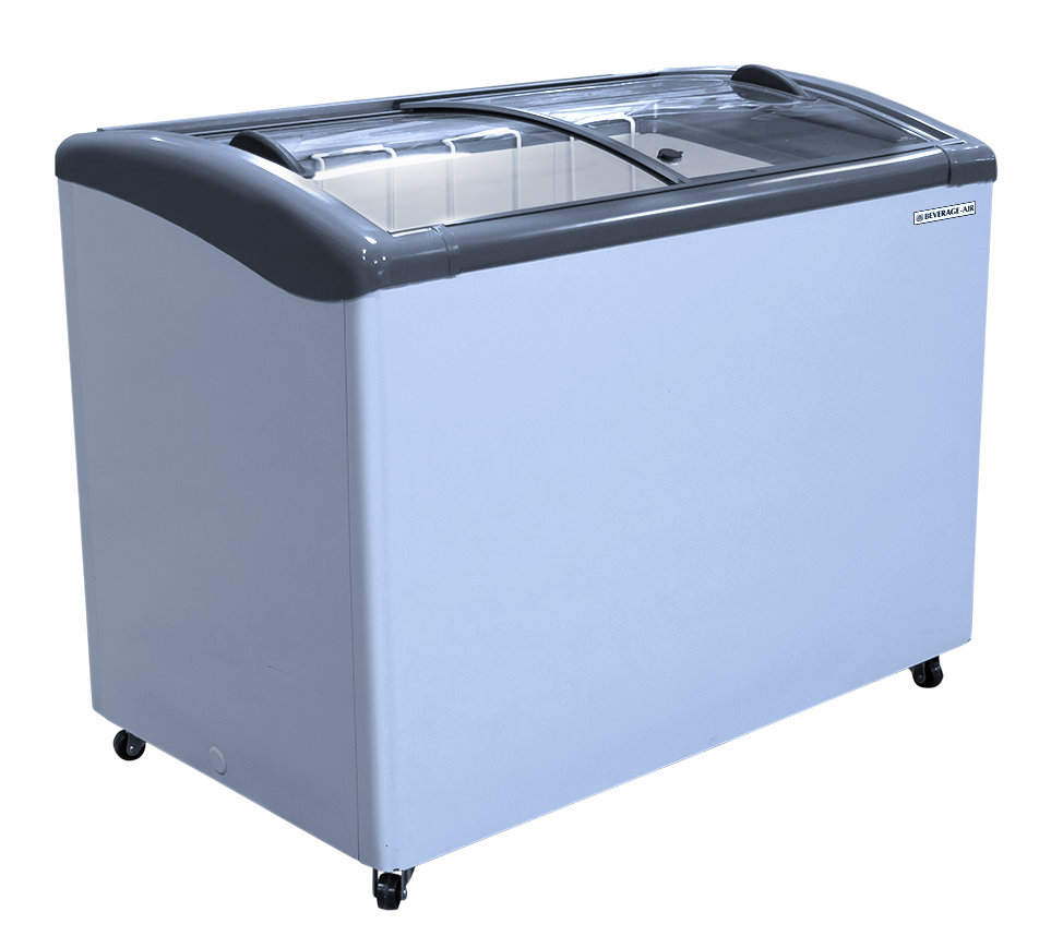 Beverage-Air - 43" White Novelty Freezer - NC43HC-1-W