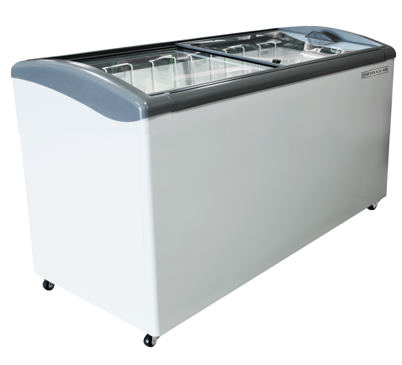 Beverage-Air - 60" White Novelty Freezer - NC60HC-1-W