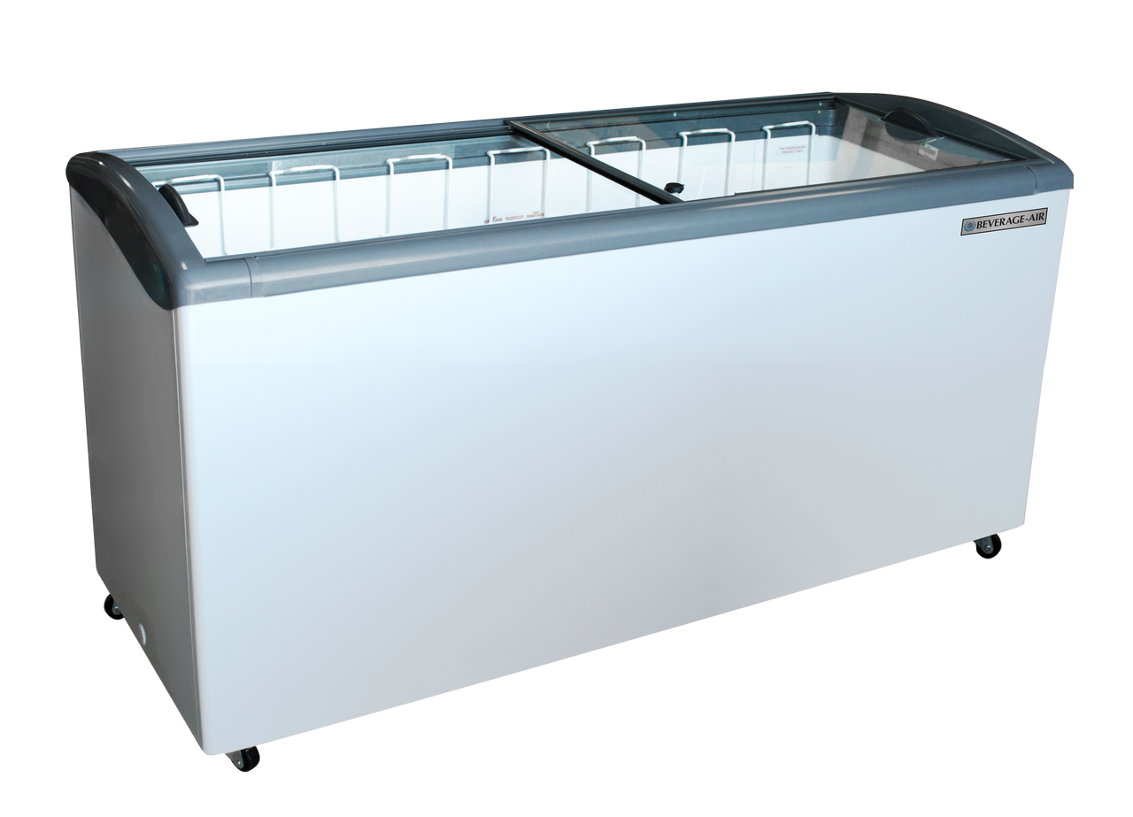 Beverage-Air - 68" White Novelty Freezer - NC68HC-1-W