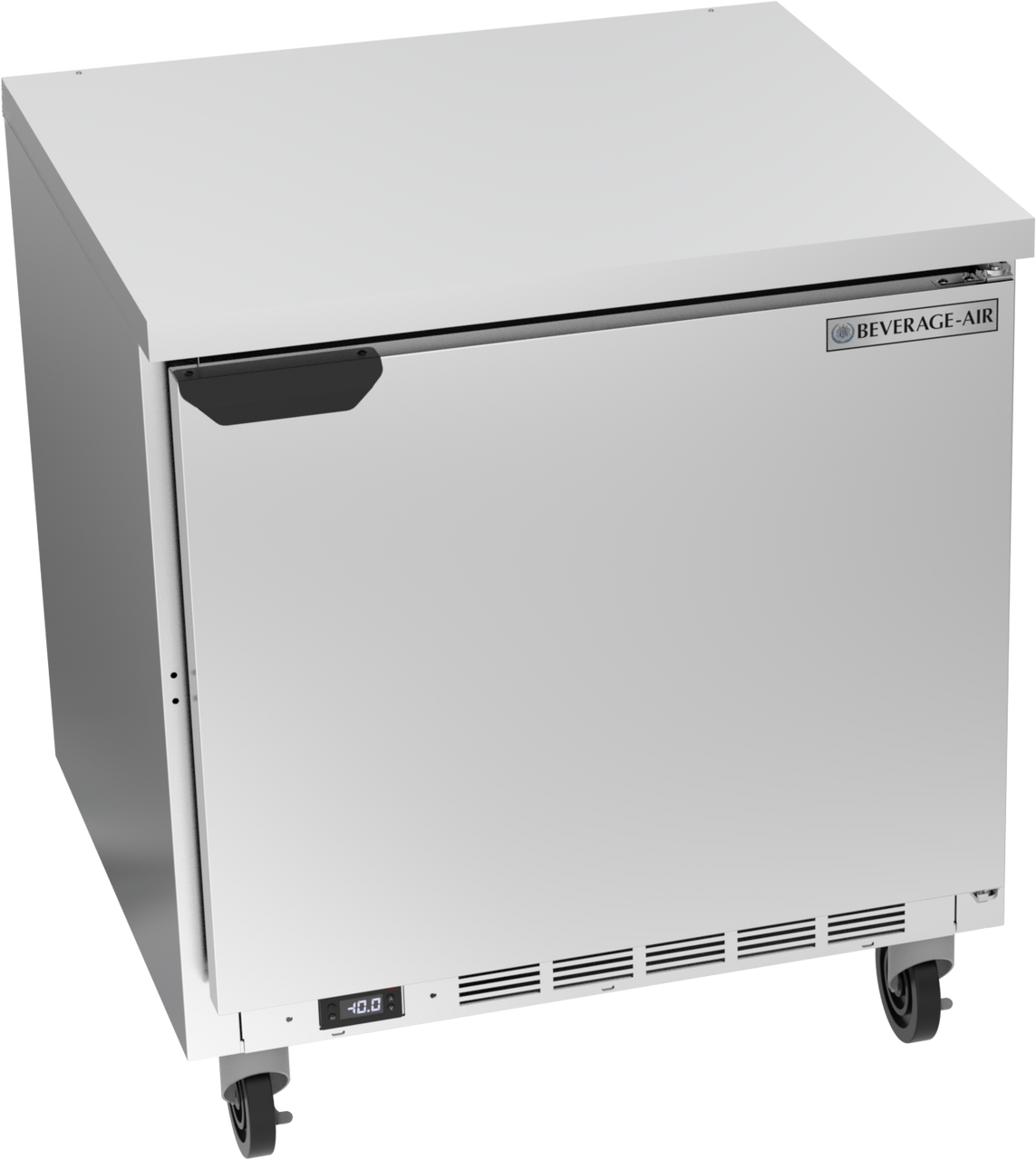 Beverage-Air - 32" Mobile Worktop Freezer w/ 1 Solid Swing Door - WTF32AHC-FLT