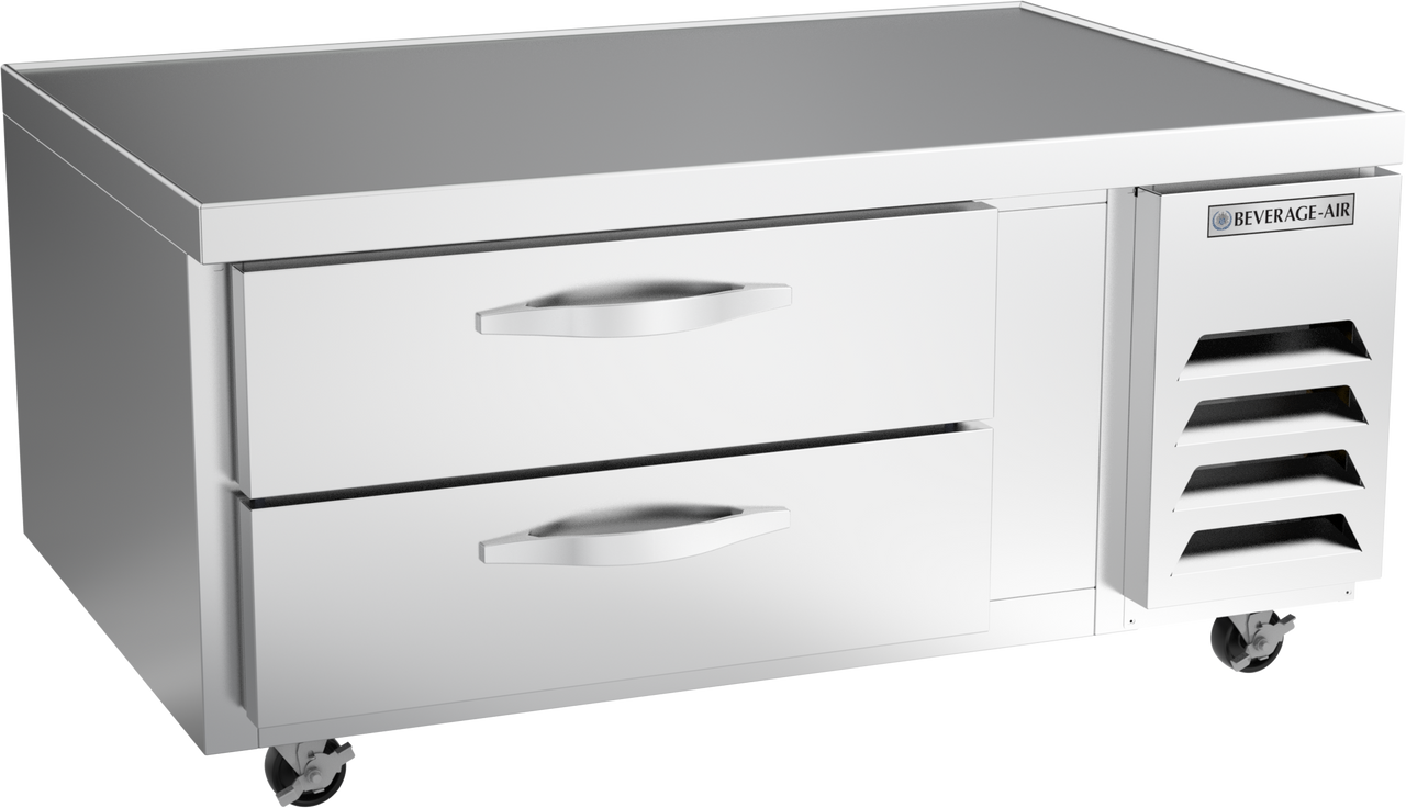 Beverage-Air - 48" Chef Base Refrigerator w/ 2 Drawers - WTRCS48HC