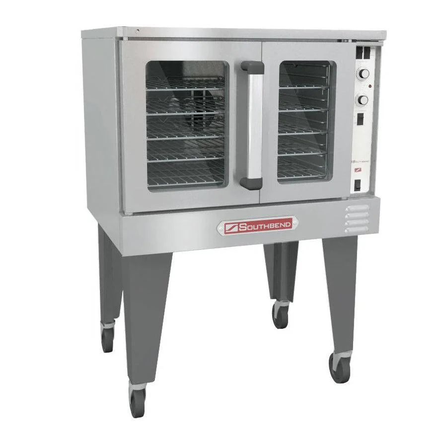 Southbend BGS/12SC Natural Gas Single Deck Full Size Convection Oven - 54,000 Btu