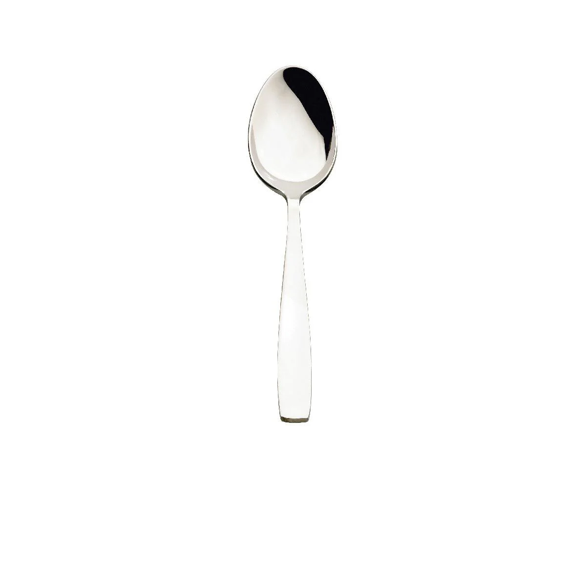Browne 7.25" Stainless Steel Modena Dessert Spoon - 12/Case - 503002