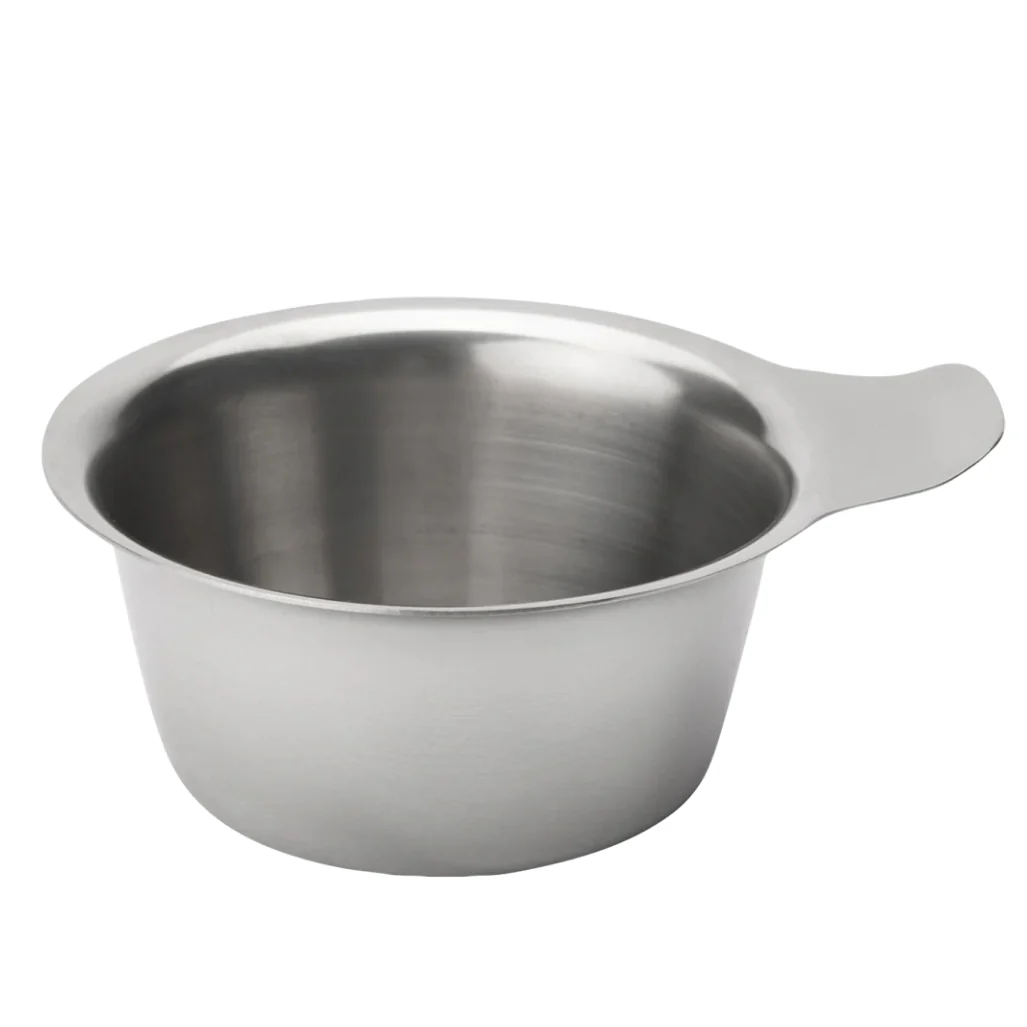 Browne 515048 2 Oz. Single Handle Stainless Steel Sauce Cup