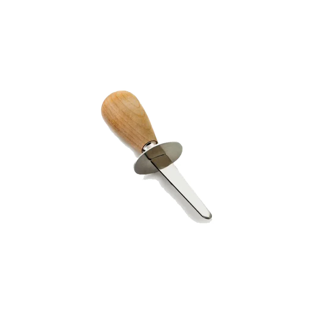 Browne 3" Oyster/Clam Knife with Wooden Handle - 575687