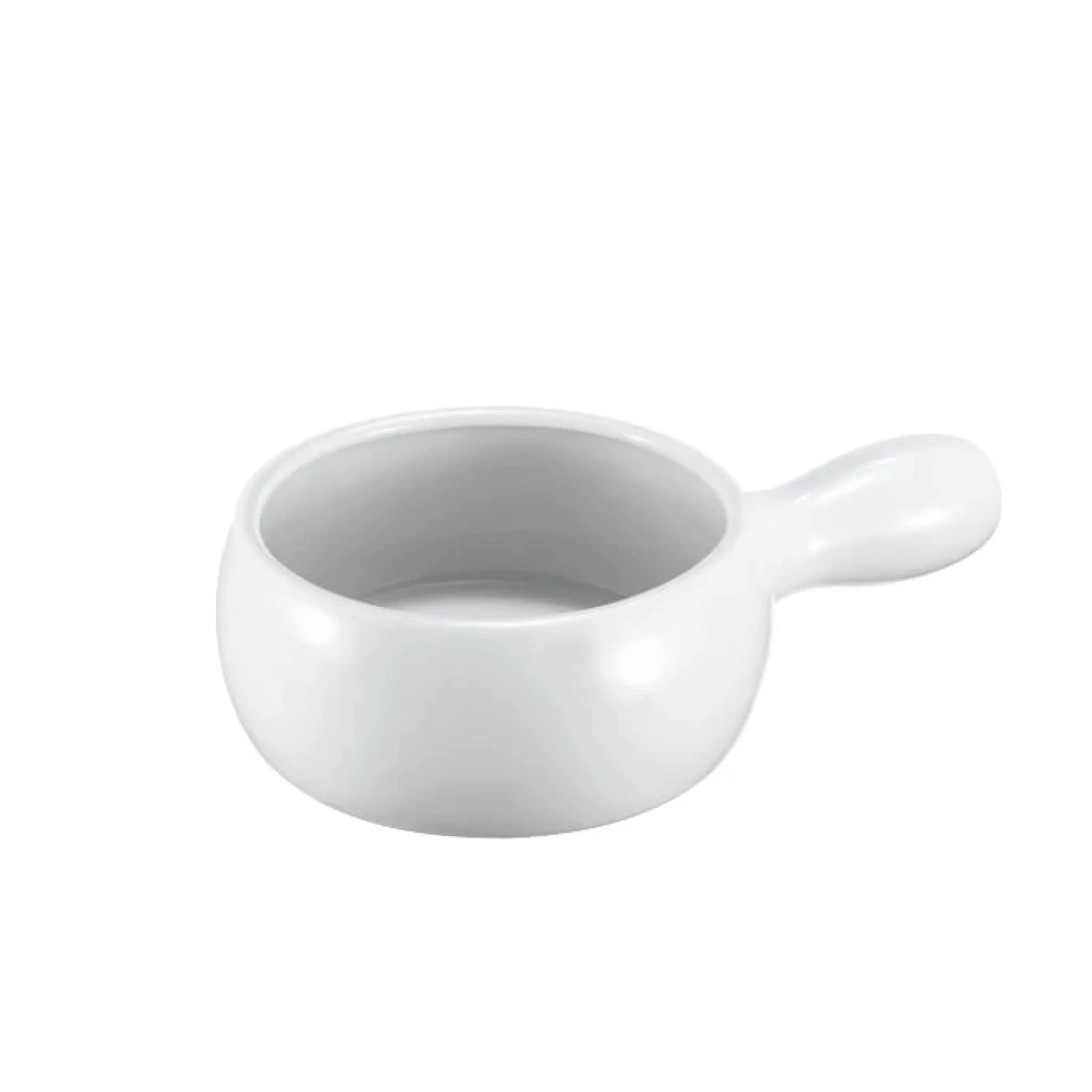 Browne 16 Oz. Ceramic White Onion Soup Bowl - 744053W