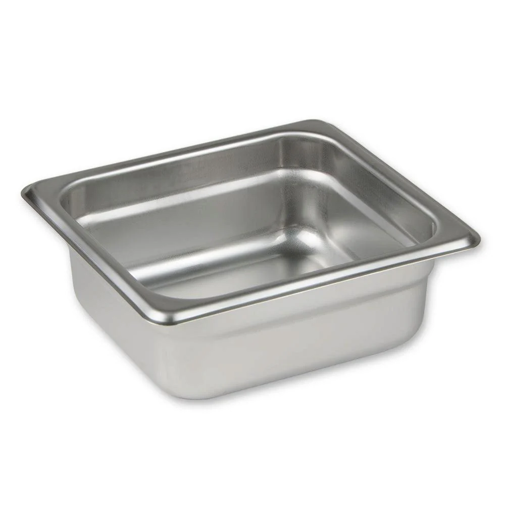 Browne 2.5" 25 Gauge Anti-Jam 1/6 Size Steam Table Pan / Hotel Pan - 98162