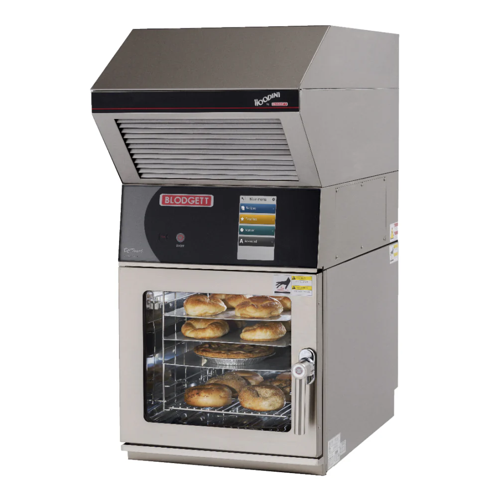 Blodgett BLCT-6E-H Electric Boilerless Countertop Combi Oven with Touchscreen Control & Ventless Hood - 208 V