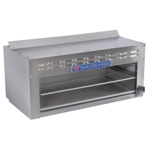 (SCRATCH & DENT) Bakers Pride BPCMi-36N Natural Gas 36" Infrared Cheese Melter - 35,000 BTU