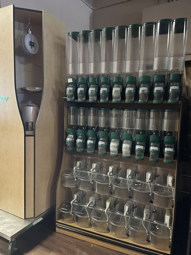 Bulk Food Display Stand