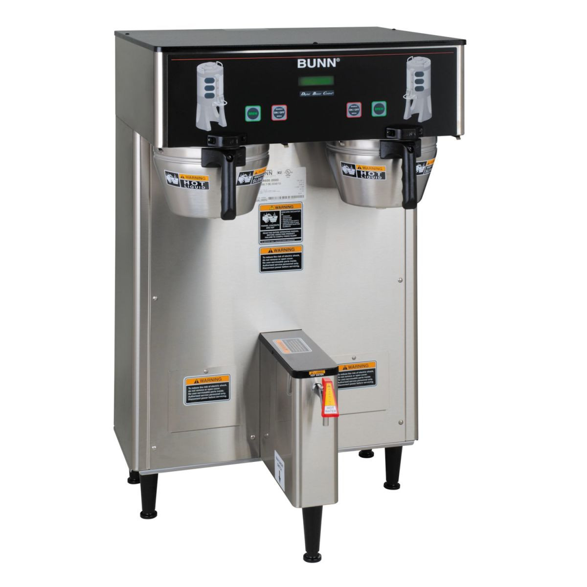 BUNN - Dual BrewWISE ThermoFresh DBC Stainless Coffee Brewer 120/208V - 34600.6004