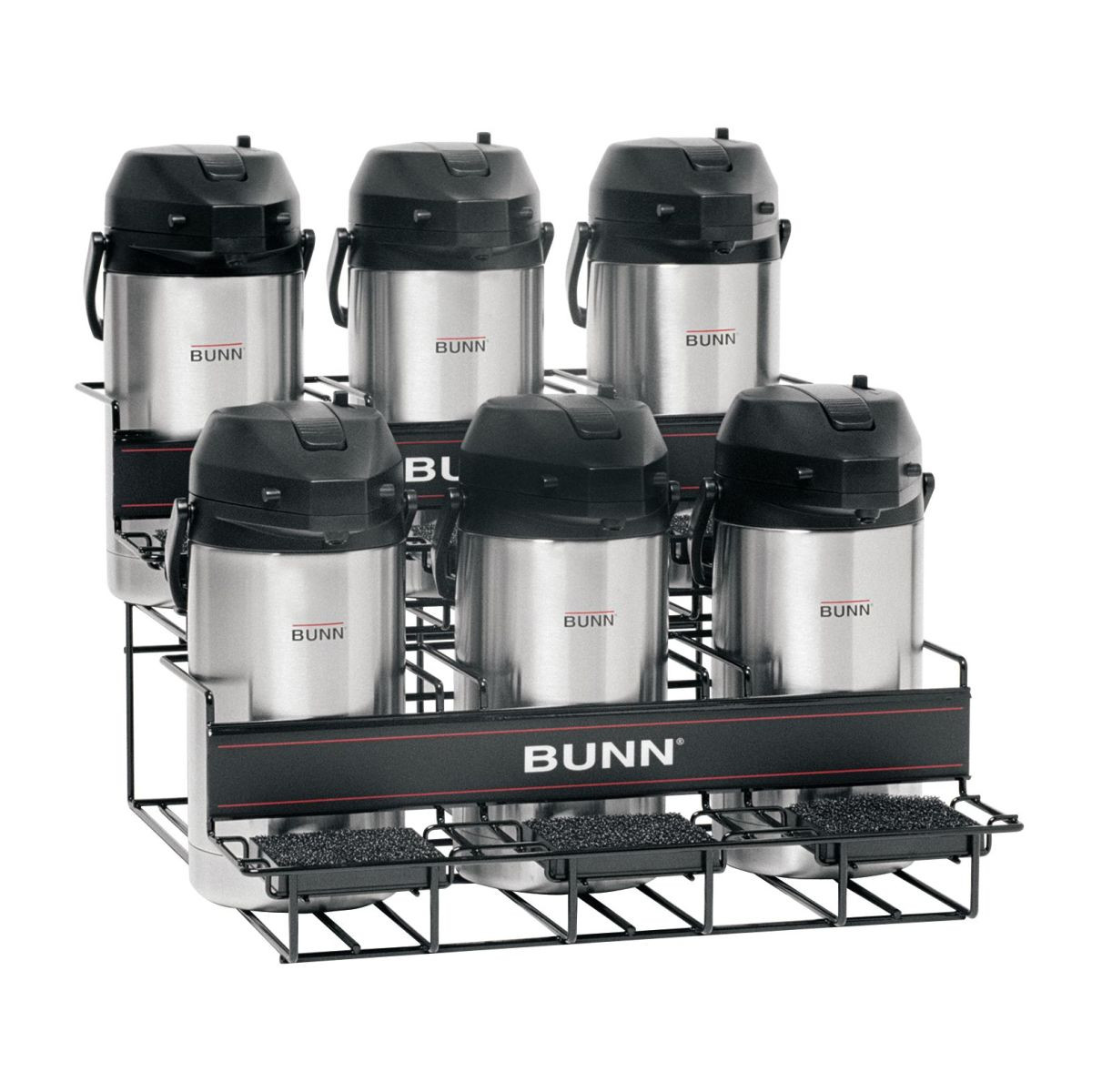 BUNN - UNIV-6 APR Universal Airpot Rack for 6 Airpots - 35728.0005