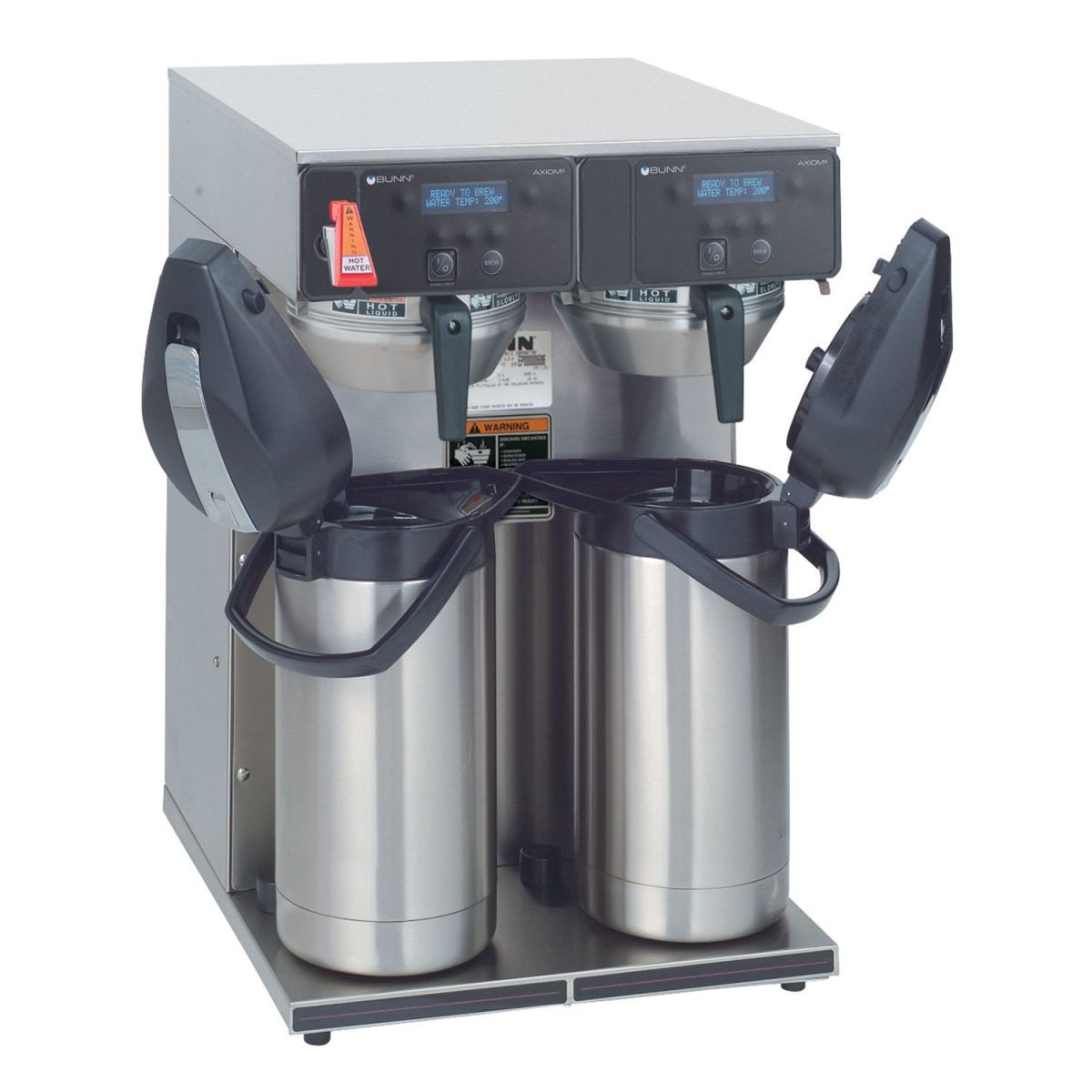 BUNN - Axiom Twin Airpot Coffee Brewer w/ Gourmet Funnel - 38700.6088