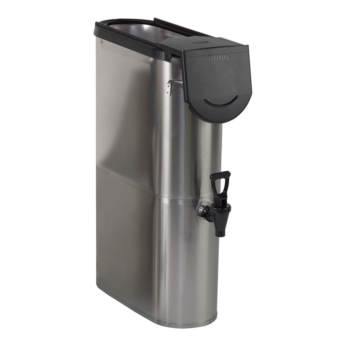 BUNN - 13.2L TDO-N-3.5 Oval Narrow Iced Tea & Coffee Dispenser w/Brew Thru Lid - 39600.0081