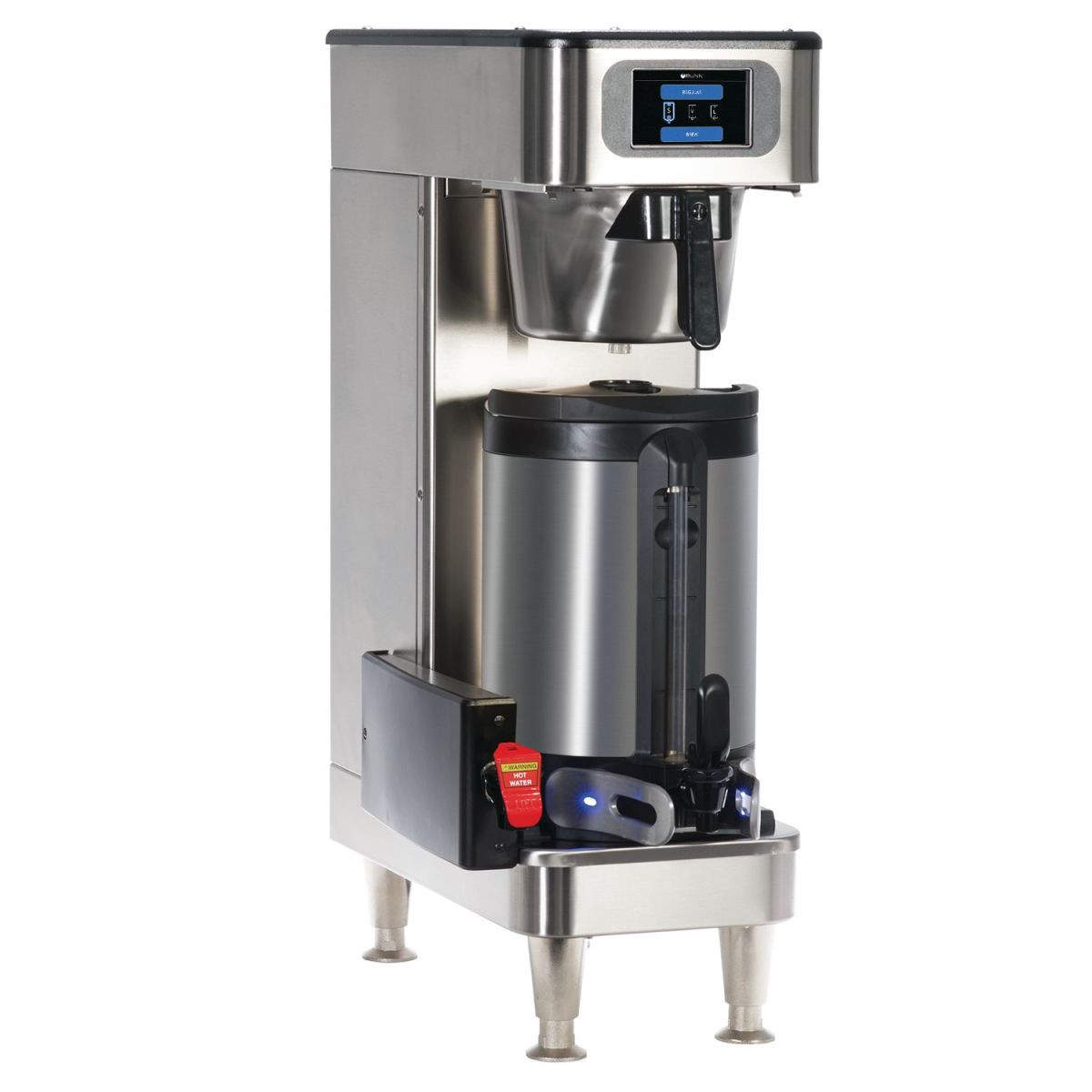 BUNN - ICB Infusion Series Soft Heat Platinum Edition Stainless Coffee Brewer 120/240V w/ WiFi - 52100.6100